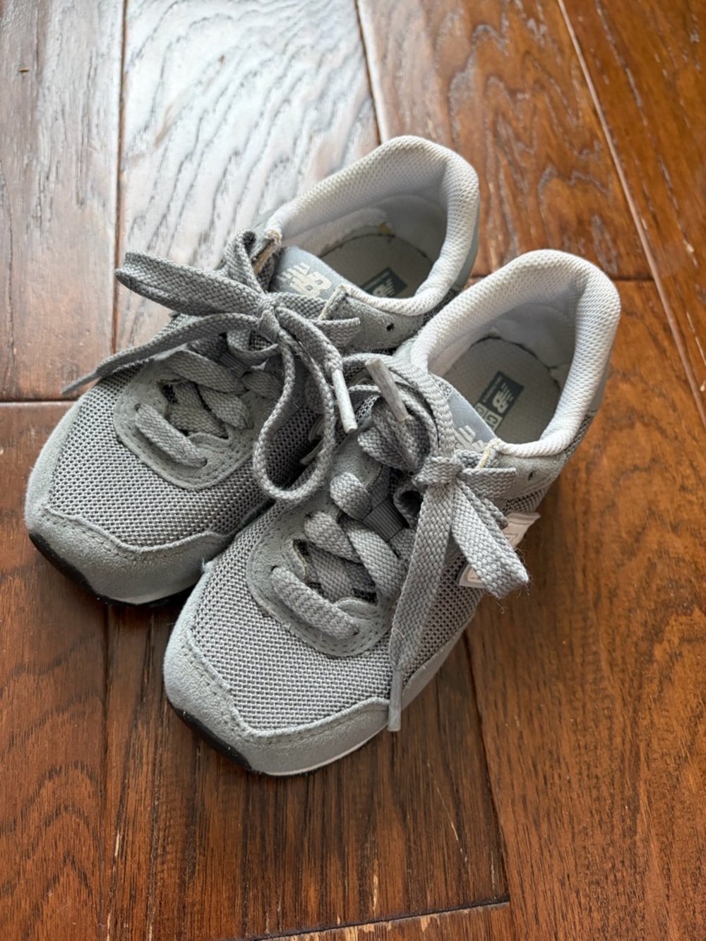 New Balance 515 Kids Slate Gray White Sneakers